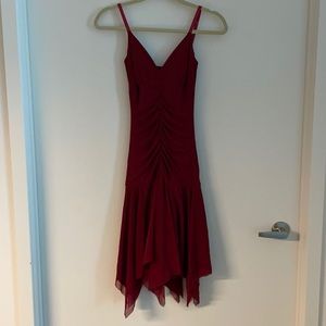 Red dress fits size XXS-XS